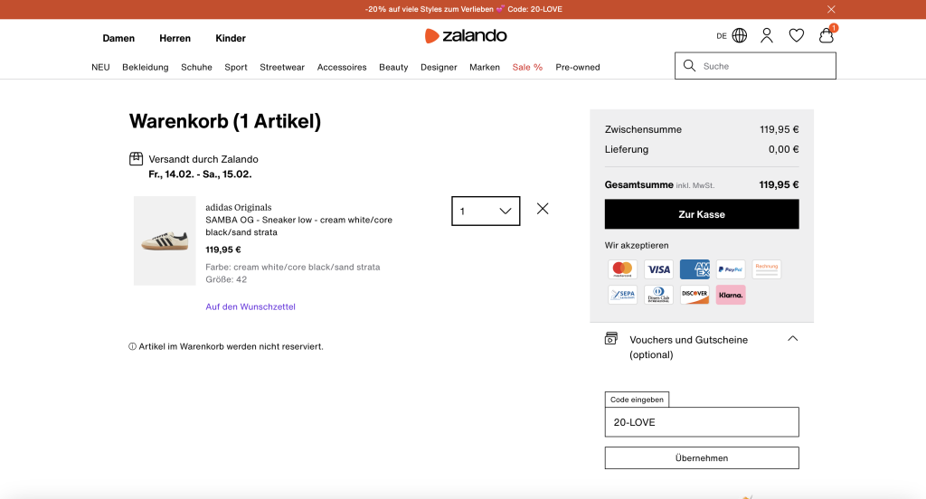 Zalando-rabattcode